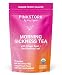 Pink Stork Morning Sickness Relief Tea: Ginger-Peach + USDA Organic + Relieves Nausea + Supports Digestion & Hydration, Women-Owned, 30 Cups