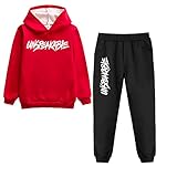 chandal infantil real madrid Conjunto de pantalones con capucha para niños: el paquete incluye: tops de manga larga 1PC y pantalones para correr 1PC.