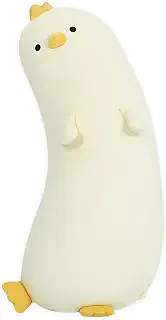 HAVARGO 抱き枕 クッション ぬいぐるみ 可愛い だきまくら もちもち ふわふわ 横向き寝 大きい全長約80CM 洗えるカバー | 大きめ 動物 かわいい (ベージュ, M)