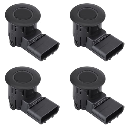 Saitedudu 4Pcs Bumper Parking Sensor & Retainer Compatible with 2014-2016 Honda Acura MDX RLX Car Bumper PDC Backup Parking Reverse Assist Sensor Replace 39680-TZ5-A01 39680TZ5A01 39681TZ5A01