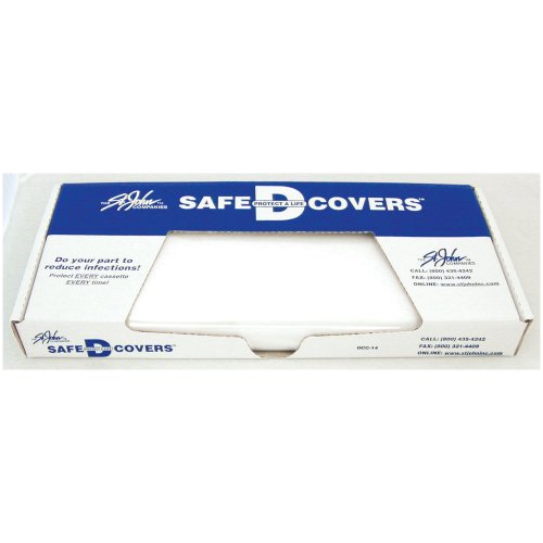 Image of Safe-D-Covers DCC-14 Disposable Cassette Cover, Overlock, Fits 17 inch Length x 14 inch Width (Box of 100)