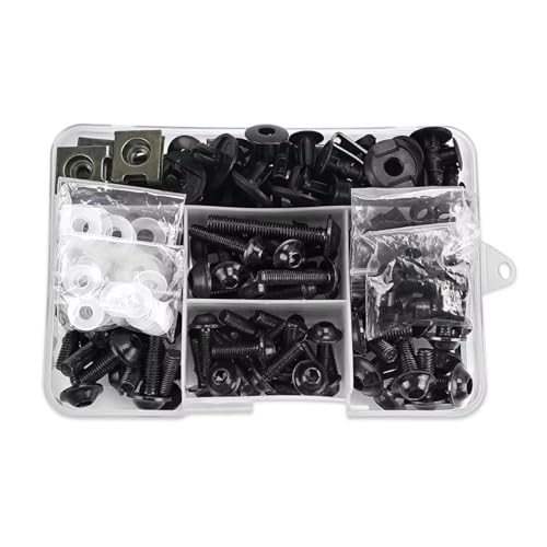 ���g�{���g�L�b�g Compatible With Suzuki For SV1000S SV650S SV650X TL1000 TL1000R TL1000S M6 For M5 �o�C�N�t�F�A�����O�{���g�L�b�g �{�f�B���[�N�t�@�X�i�[ �l�W �i�b�g�Ή�(