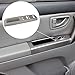 X AUTOHAUX Door Window Switch Bezel Panel for Volkswagen Passat B5 Jetta Bora Golf MK4 1998-2004 3B1867171E Interior Control Cover Driver Front Left Side Door Trim Gray