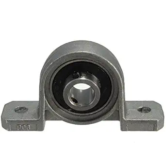 2 Pcs P08 8mm Self Aligning Flange Pillow Block Ball Bearing For 3D Printer/CNC