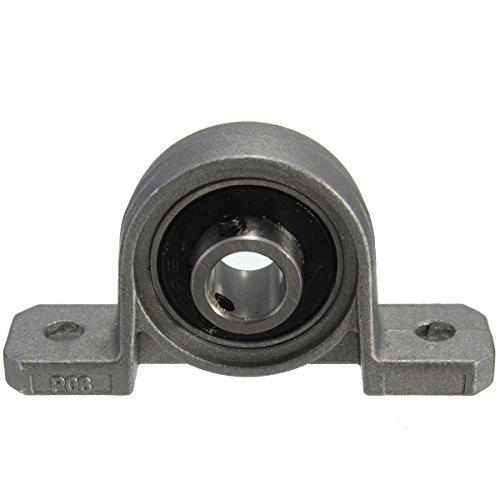 Image of 2 Pcs P08 8mm Self Aligning Flange Pillow Block Ball Bearing For 3D Printer /CNC