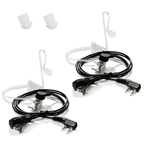 2 Pin PTT Acoustic Tube Earpiece Headset for Walkie Talkies Greaval Kenwood PUXING Baofeng UV-5R UV-5RA 888S 2 Pin PTT Acoustic Tube Earpiece Headset for Walkie Talkies Greaval Kenwood PUXING Baofeng UV-5R UV-5RA 888S