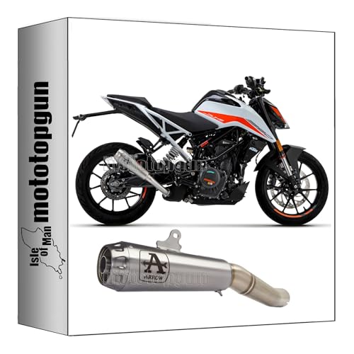 Echappement Arrow nichrom KTM Duke 390 pour trajets urbains et balades