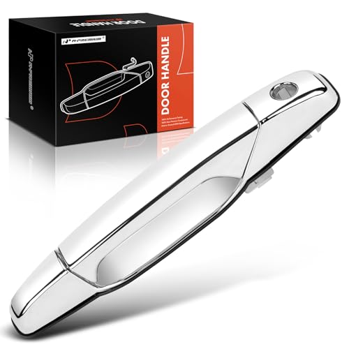 A-Premium - Front Left Driver Side Exterior Door Handle - Compatible with Chevy GMC & Cadillac Models - 2007-2014 - Silverado Sierra Tahoe Suburban Avalanche Yukon - Replace# 20828258 22738721