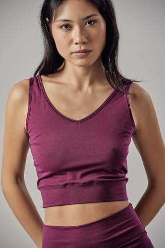 Soutien-Gorge de Sport Femme V-Ausschnitt Brassière Confort