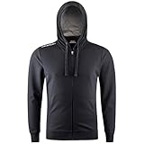 KAPPA4TEAM.Felpa da uomo in tessuto felpa garzata.REGULAR FIT.Con cappuccio, apertura zip intera, tasche senza zip e bordi con costina.Kappa lette... Scopri di più