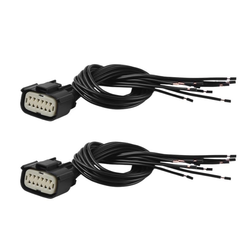 2X Car Headlight Connector Pigtail Harness for 2015 2016 2017 2018 2500 2020 68364272AA