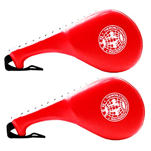 image for BREADEEP 2 Pack Taekwondo Kick Pads, Durable Kicking Target Pads for T