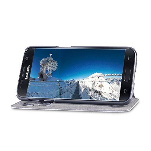 TERRAPIN Galaxy S7 Cover, Cover di Pelle con