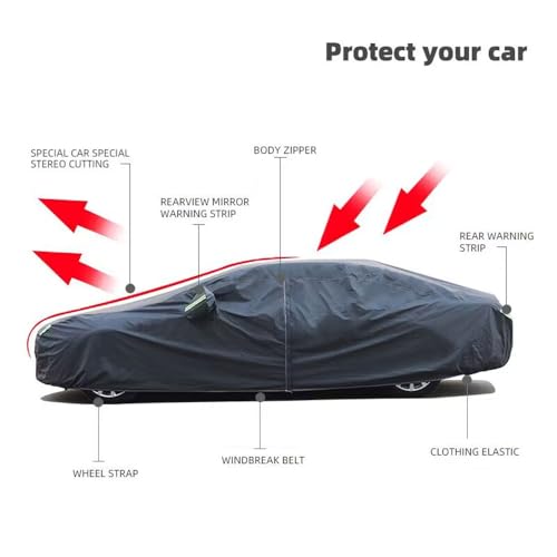 Housse voiture Passat B8 Variant bâche extérieure imperméable - 3