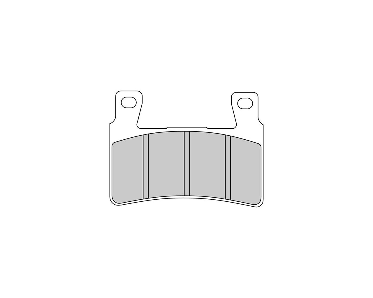 Ferodo Front Carbon Grip Platinum Pads Suitable For Honda CB1100EX 2016