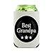 Best Grandpa Award Can Cooler - Drink Sleeve Hugger Collapsible Insulator - Beverage Insulated Holder