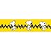 Eureka Classroom Deco Trim Peanuts Yellow with Snoopy (845253)