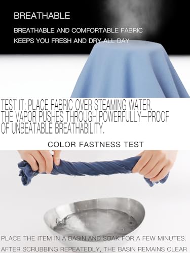 Men's Underpants Cotton Boxers For Men &Home Pants-Soft,Relaxed Fit,Moisture Wicking,Breathable,3Pack 6