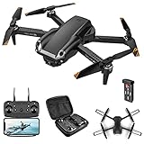 ZQDDBA Dron GPS con cámara 4K para Adultos, minidron con Retorno automático, evitación de obstáculos Inteligente...