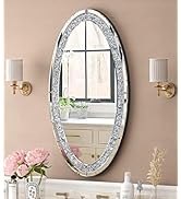 Amazon.com: SHYFOY Oval Wall Mirror 36