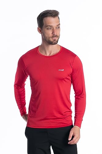 Kit 5 Camiseta Camisa Térmica Masculina Proteção Solar Uv 50+ Manga Longa Dry Fit (BR, Alfa, GG, Reg