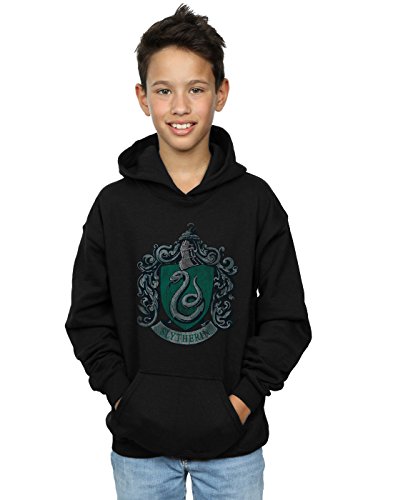 Harry Potter Boys Ravenclaw Sport Emblem Hoodie 9-11 Years Black