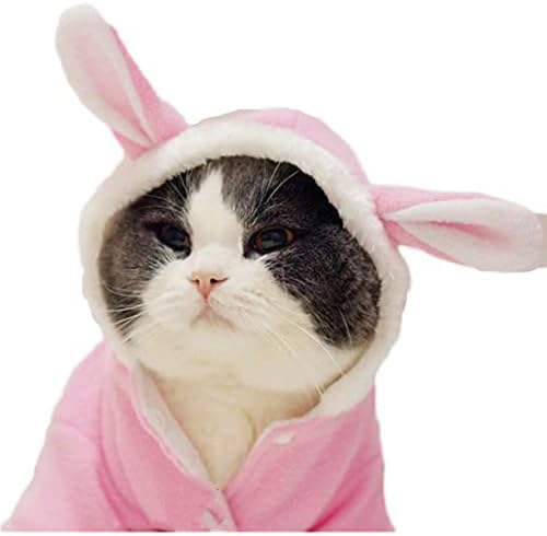 Amazon.com : SHIAOMIN Dog Rabbit Costume Pet Bunny Hoodies Puppy Easter ...