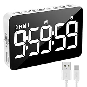 Xrexs LED093 Küchentimer Digital mit LED-Display