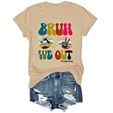 Photo Gallery bruh we out shirt, maglietta bruh we out teachers, maglietta last day of school teacher, unisex, cachi, l Photo Gallery bruh we out shirt, maglietta bruh we out teachers, maglietta last day of school teacher, unisex, cachi, l