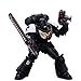 JOYTOY Warhammer 40K 1/18 Action Figures Space Marines Black Templars Outriders Valtus Collectible Model