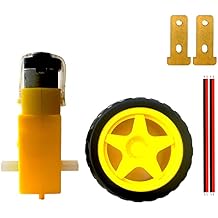 Plastic Tire Tyres Kit With TT DC Motor 3-6V Dual Shaft For Arduino UNO R3/LPC/AVR/ARM DIY Robot Smart Car