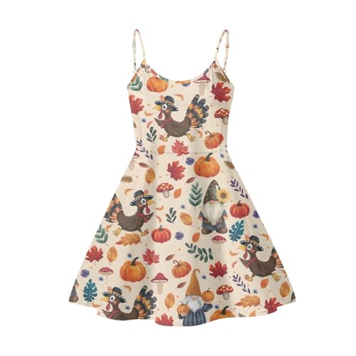 Image of Coloranimal Women's Summer Sleeveless Casual Swing Dresses with Loose Fit Beach Sundress