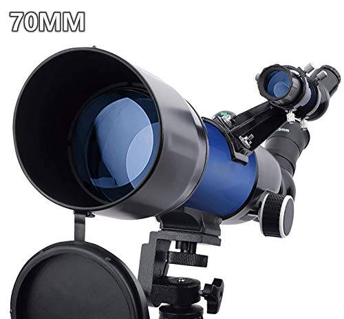 Telescopio astronómico portátil refractor 70mm para principiantes miniatura 2