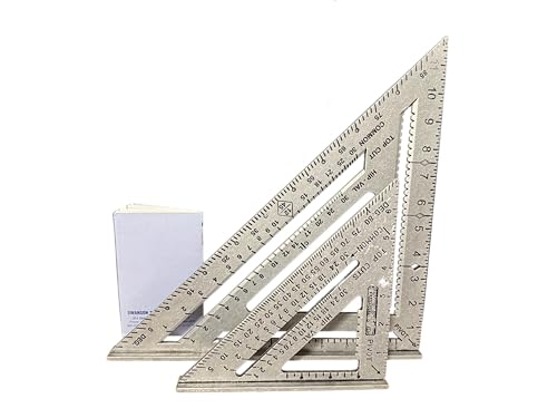 Swanson SW1201K 7" & Big 12" Speed Square Layout Tool Kit Without Layout Bar,Blue 4 Swanson SW1201K 7" & Big 12" Speed Square Layout Tool Kit Without Layout Bar,Blue - Image 4