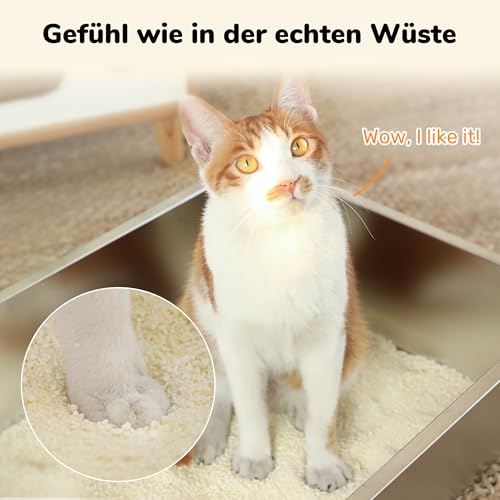 FUKUMARU Maniok Katzenstreu 10.8 kg – Starke Klumpenbildung, Staubfrei, Antihaft-Boden, 24/7 Geruchskontrolle mit pflanzlichen Zutaten