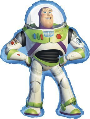 BUZZ Lightyear TOY Story Disney BIRTHDAY Party Supplies 35" Mylar Figure BALLOON by Lgp