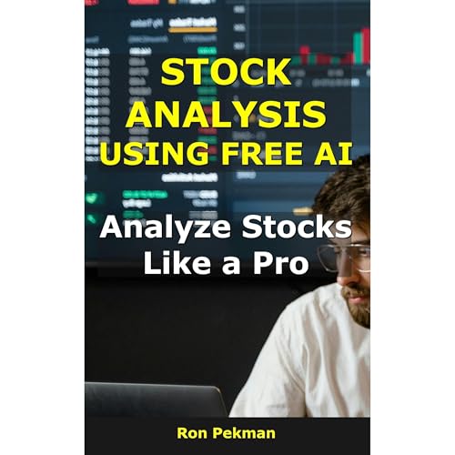 Stock Analysis Using Free AI Audiolibro Por Ron Pekman arte de portada