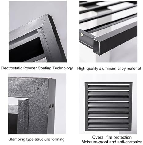Aluminum Outdoor AC Unit Covers - Privacy Screens & Fence Panels for Air Conditioners, Trash Bins, Pet Isolation, Leaf Protection, Anti-Theft, Durable & Weather-Resistant