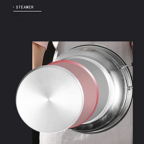 Vonoto Steamer Pot,Steamer For Cooking,8.5 Quart,Vegetable Steamer,Food Steamer,Dumpling Steamer,Seafood Steamer,Veggie Steamer,Rice Steamer,Stainless Steel #TOP6