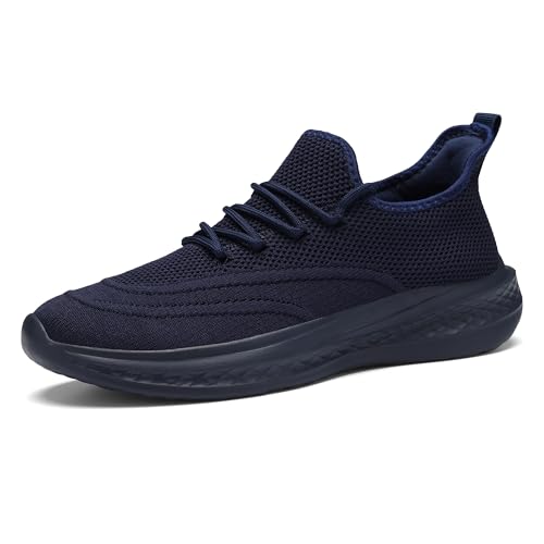 Image of VAMJAM Men's Running Shoes Slip On Walking Shoes Non Slip Lightweight Workout Breathable Gym Sneakers Fashion Mesh Sneakers