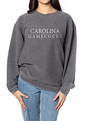 Chicka-d Women s Corded Crew Sweatshirt, Team Color, Small