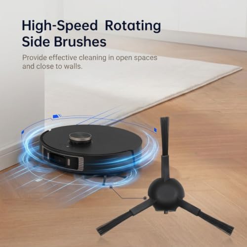 Image of HASTHIP 2Pcs Side Brushes for Dreame L40 Ultra AE /L40s Ultra CE /L40s Ultra AE /L10s Ultra Gen 2 /L20 Ultra /X30 Ultra / L10s Pro Ultra Robot Vacuum Replacement Side Brushes for Cleaning Floors /Carpets