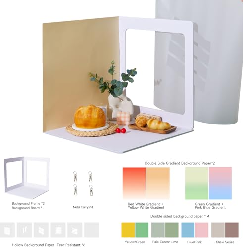 Kit soporte fondo 24x24 pulgadas con accesorios miniatura 5