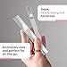 Bona Fide Beauty Czech Glass Nail Files for Natural Nails (Clear) - 1Pc Crystal Nail Filer, Nano Glass File with Case Handcrafted in the Czech Republic
