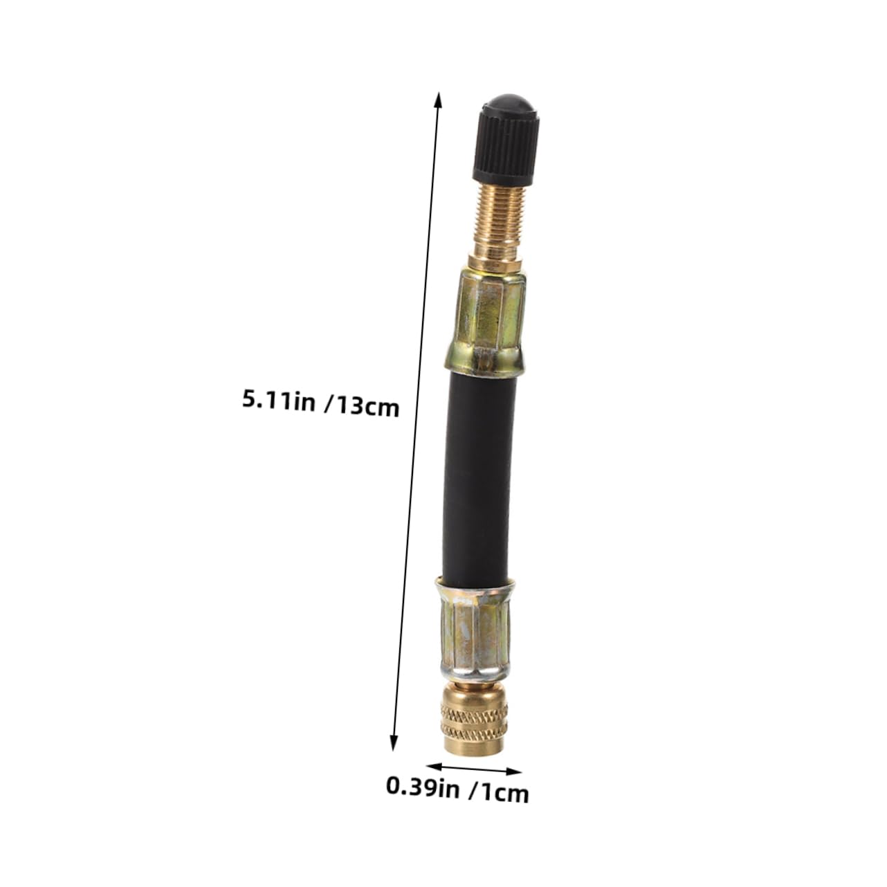PRETYZOOM Dual Wheel Tire Extension Tube Durable Air for Quick Inflation of Inner Tubes Nozzles Long Compatible with Various Vehicle Models
