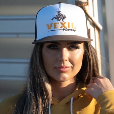 Image of Vexil American Rancher Adjustable Snapback Western Lifestyle Rodeo Southwest Inspired Meshback Hat