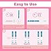HEAL-CHECK 25 Count Ovulation Test Strips with Cups, Bulk Ovulation Test Strips for Women, Ovulation Predictor Kit, Accurate Fertility Tests for Home, Individually Wrapped 5mm LH