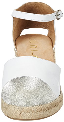 Unisa COSINA_ST, Espadrillas Basse Donna, Bianco