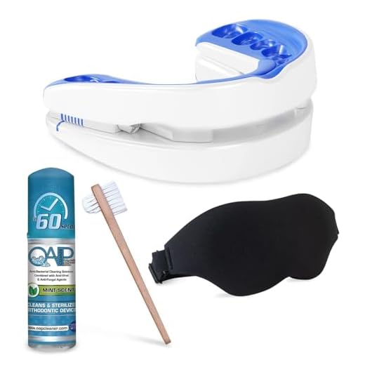 VitalSleep Anti-Snoring Mouthpiece for Women, Snoring Kit with Cleaner, Brush, & Sleep Mask, Adjustable, Customizable Oral Device to Reduce Snoring, USA Made & FDA Cleared Anti-Snoring Device