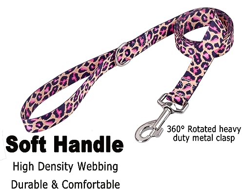 Mihqy Dog Collar and Lead Set including Bohemia Floral Tribal Geometric Patterns - Image 4